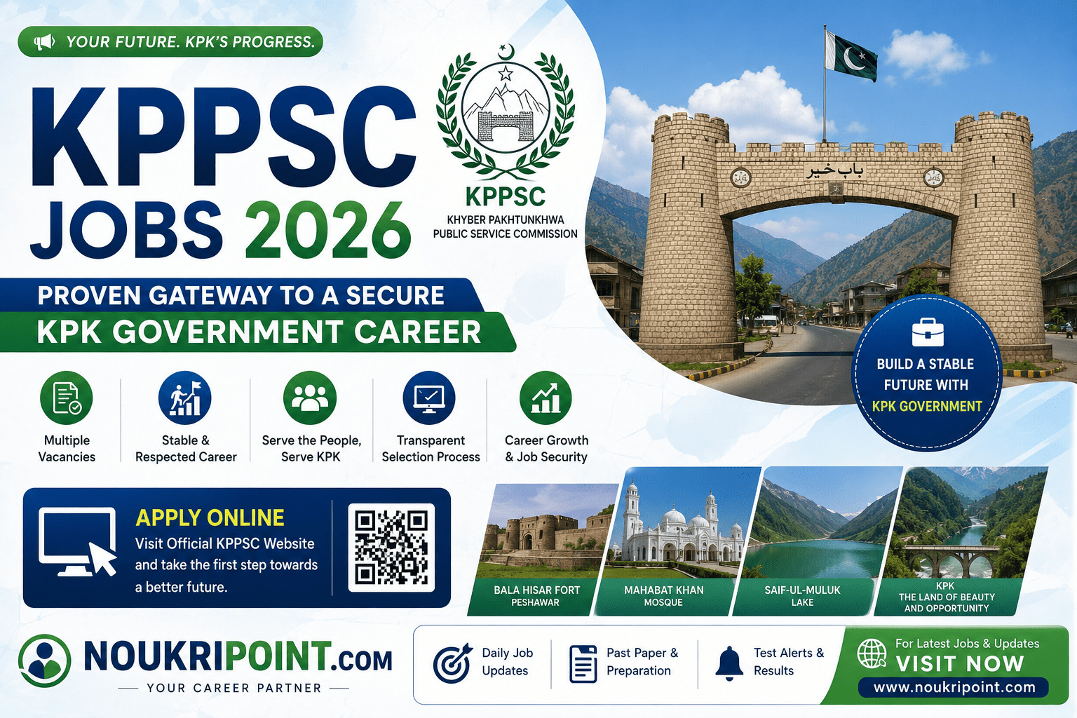 KPPSC Jobs 2026 – Khyber Pakhtunkhwa Public Service Commission Secure KPK Government Career