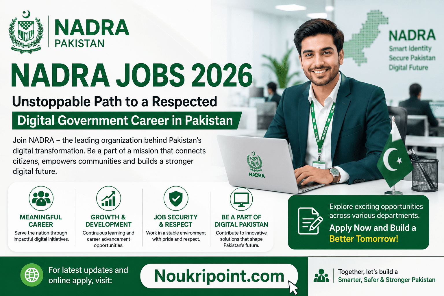 NADRA Jobs 2026 – Unstoppable Path to a Respected Digital Government Career in Pakistan