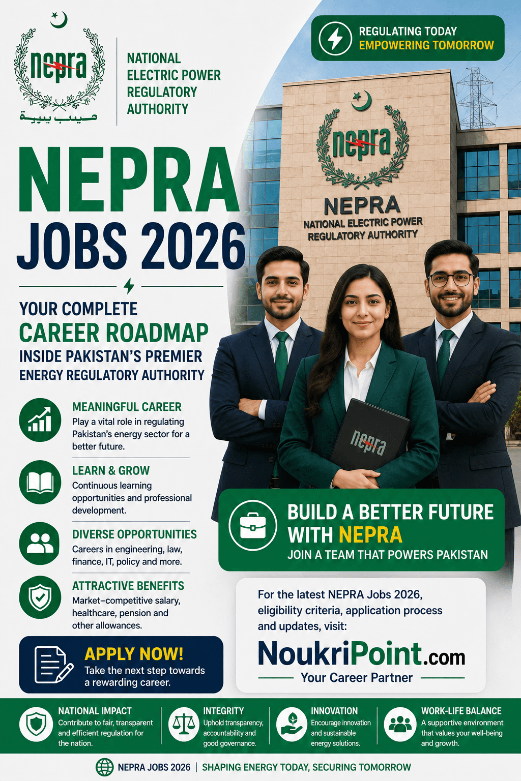 NEPRA Jobs 2026 – Complete Career Roadmap Inside Pakistan's Premier Energy Regulatory Authority