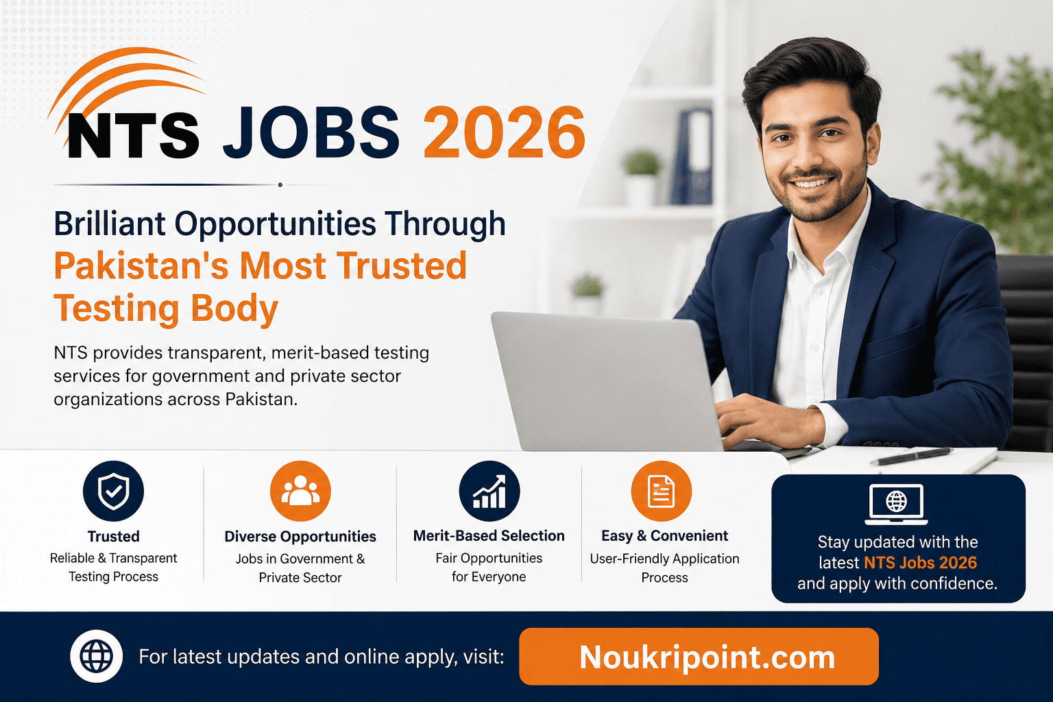NTS Jobs 2026 – Brilliant Opportunities Through Pakistan's Most Trusted Merit-Based Testing Body