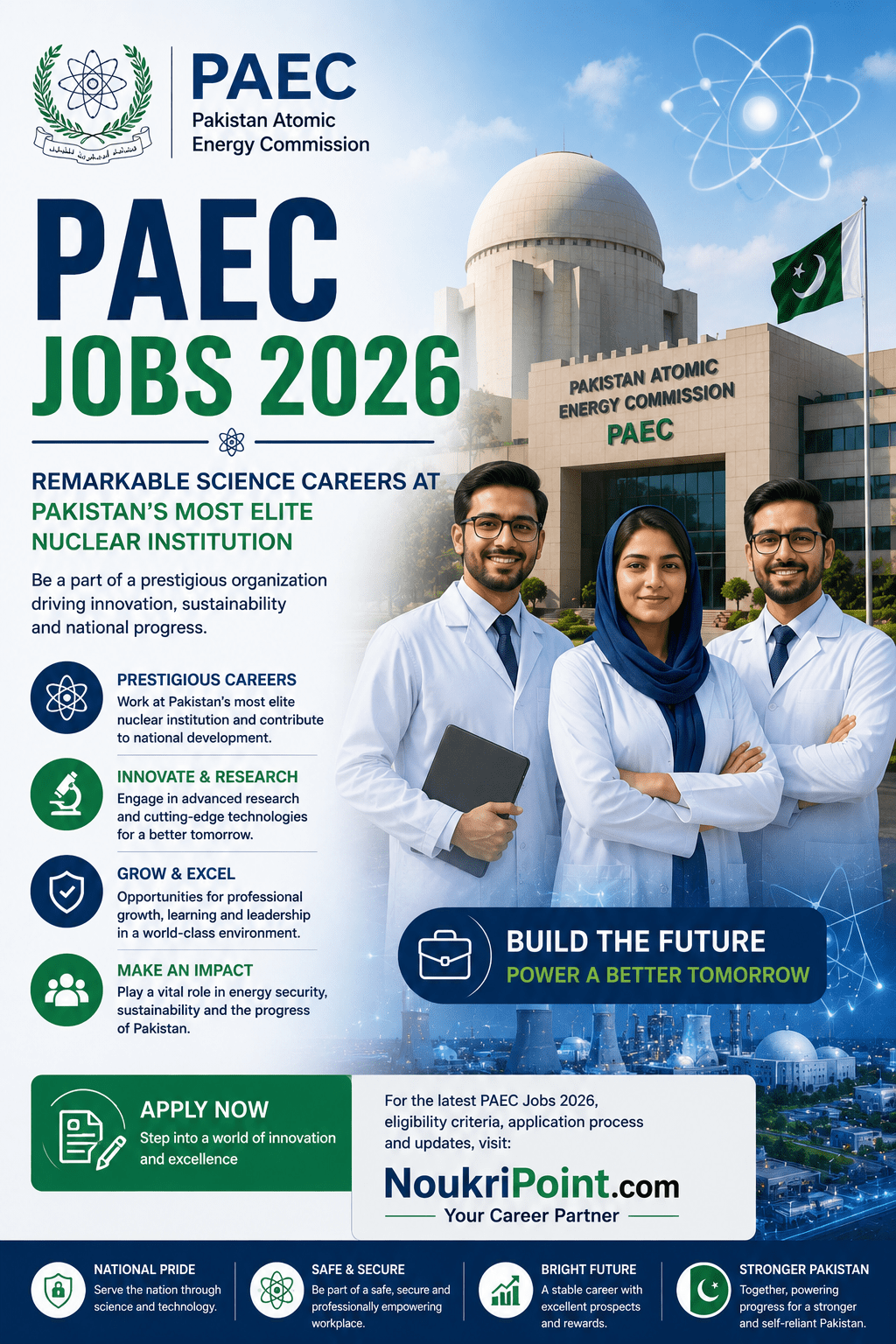 PAEC Jobs 2026 – Remarkable Science Careers at Pakistan's Most Elite Nuclear Institution