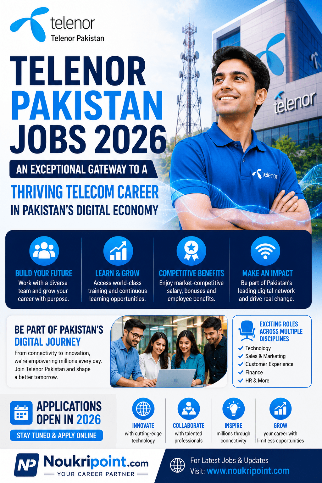 Telenor Pakistan Jobs 2026 – Exceptional Gateway to a Thriving Telecom Career in Pakistan's Digital Economy