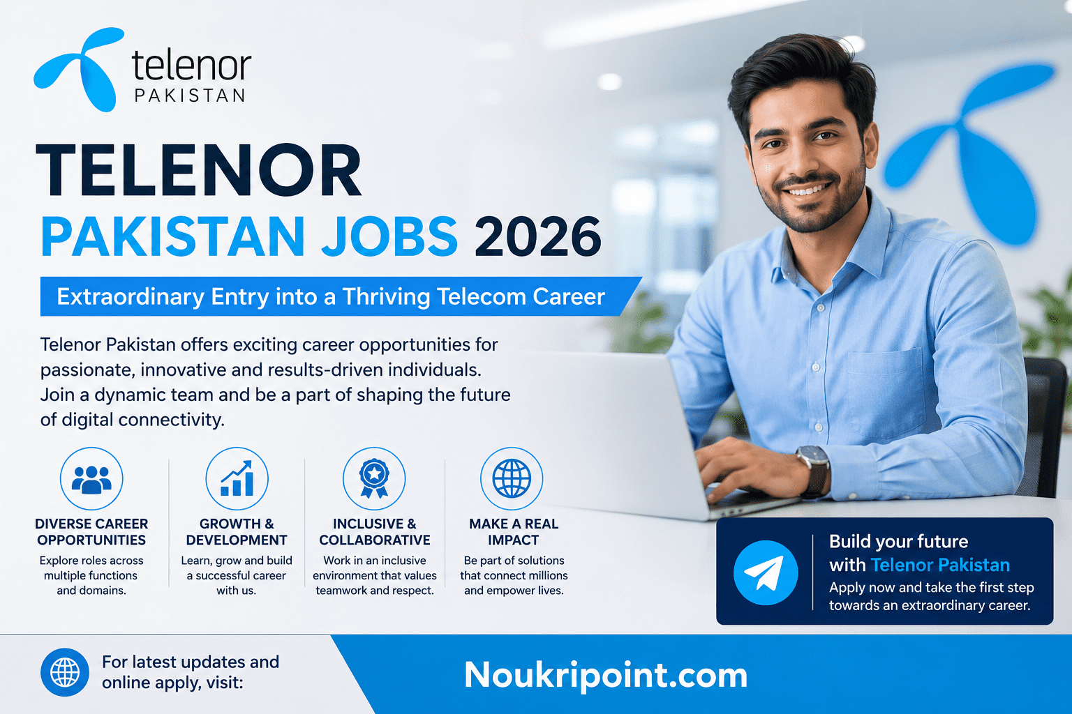 Telenor Pakistan Jobs 2026 – Extraordinary Entry into a Thriving Telecom Career