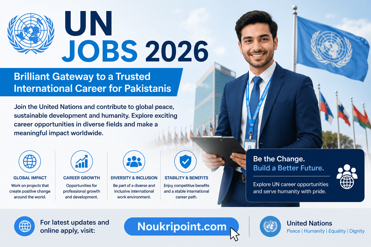 UN Jobs 2026 – Brilliant Gateway to a Trusted International Career for Pakistanis