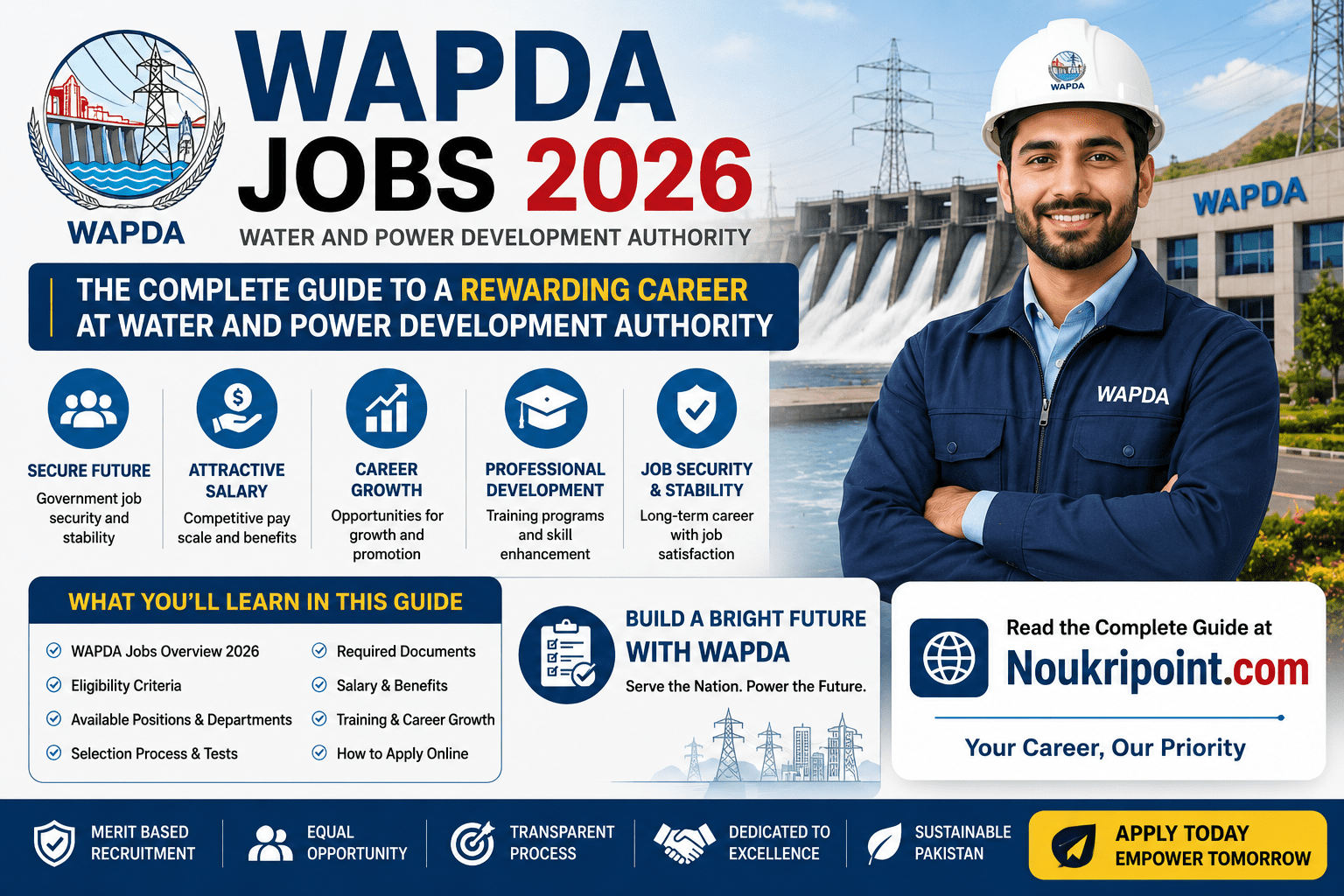 WAPDA Jobs 2026 – Complete Guide to a Rewarding Career at Water and Power Development Authority