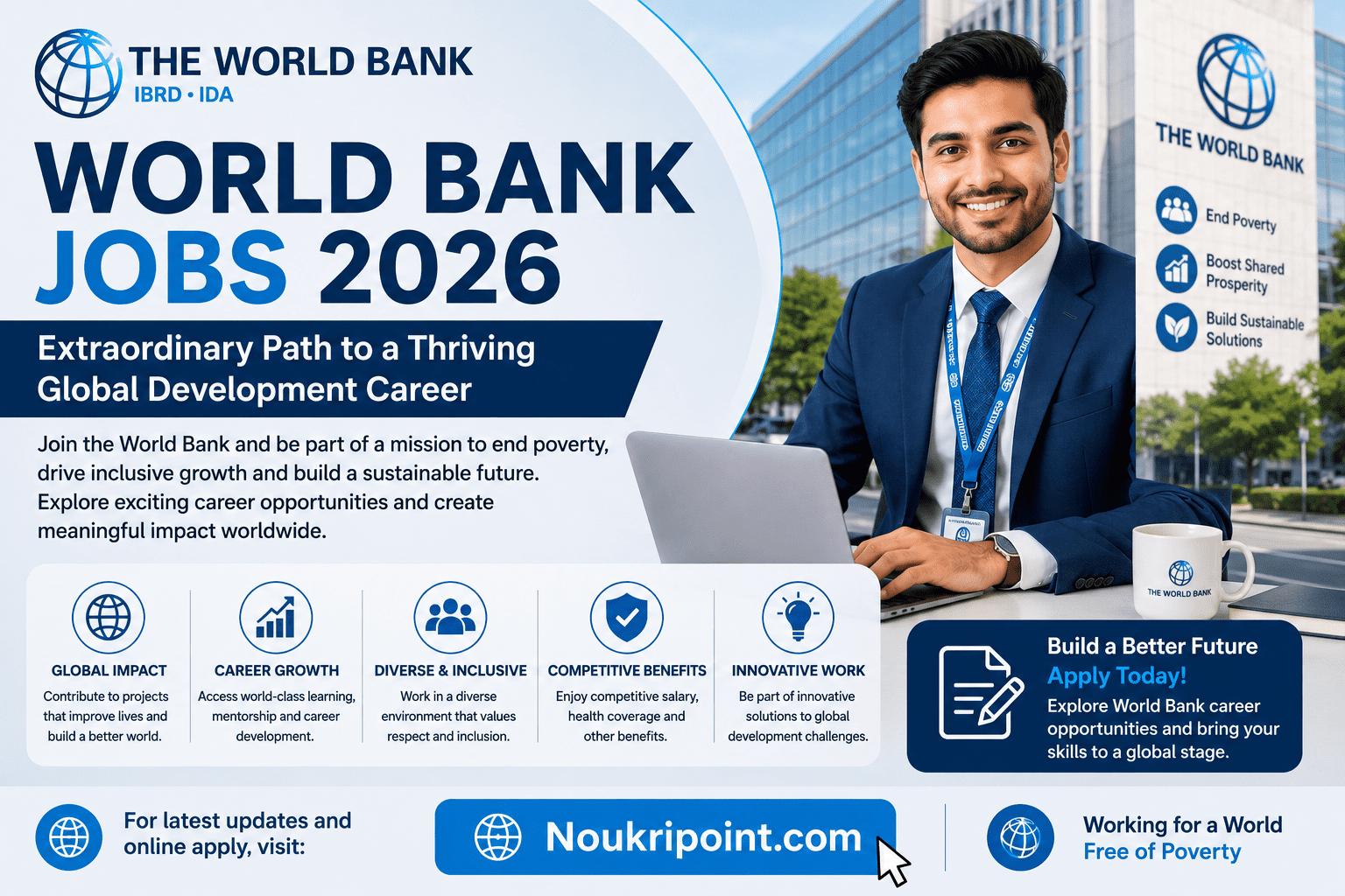 World Bank Jobs 2026 – Coveted Gateway to an Impactful Global Development Career IBRD IDA